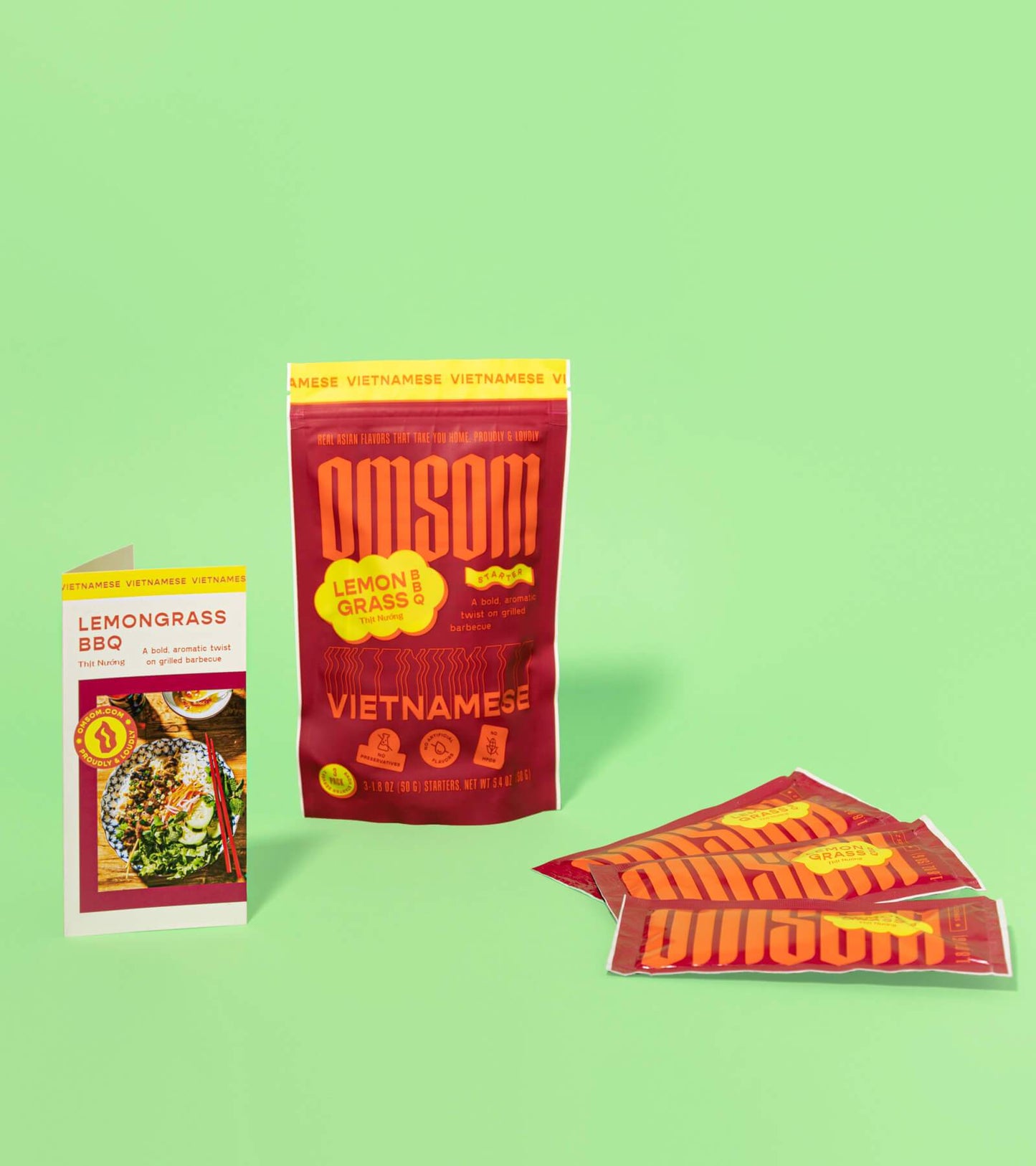 Lemongrass BBQ Starter 3-Pack